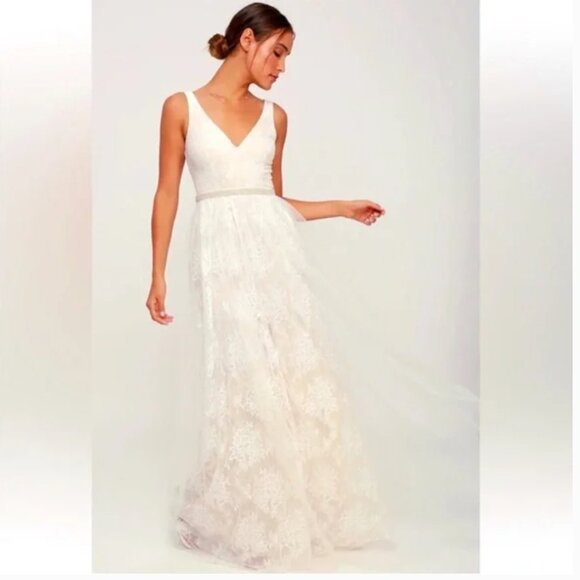 beaded dress with feathers Red Beaded Floor Length Low V Neckline Evening Dress 40